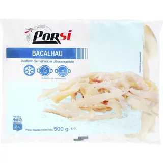 Bacalhau Desfiado 500g PorSi