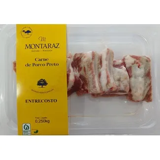 Entrecosto de Porco Preto embalagem 250 g - Montaraz