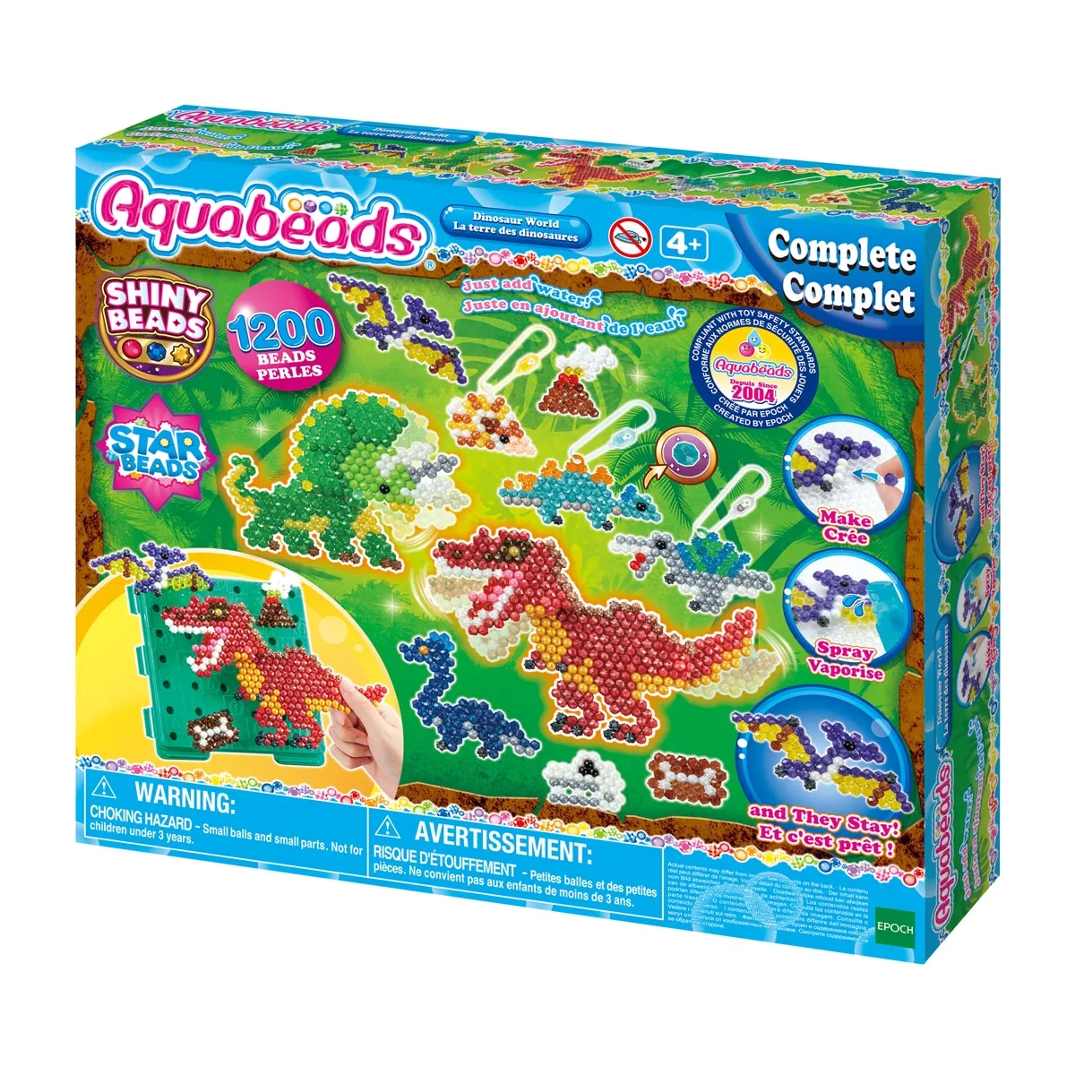 Mundo de Dinossauros Aquabeads
