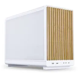 Caixa Micro-ATX Lian Li A3-MATX-WD-W Dan Cases Branca/Madeira LianLi