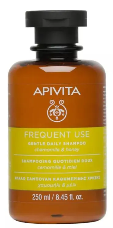 Apivita Shampoo Suave para Uso Diário sem Sulfatos 250 ml