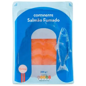 Salmão Fumado da Noruega Continente