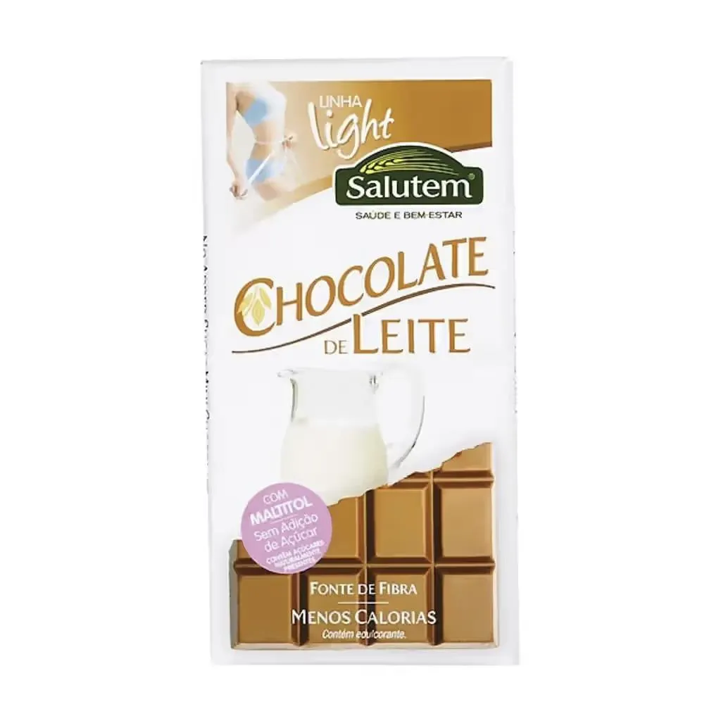 Chocolate de Leite sem Açúcar, 75g