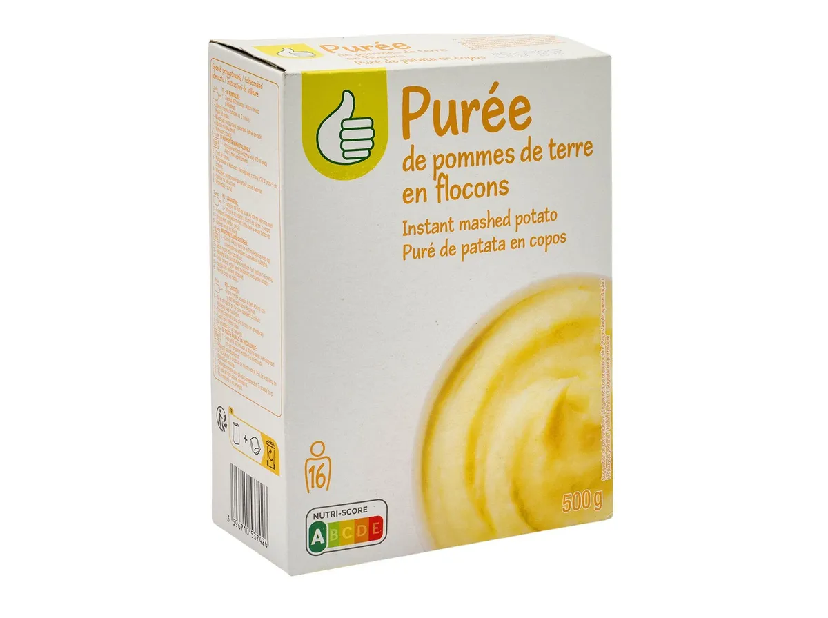 Puré de batata Polegar em flocos 500 g (4 x 125 g)