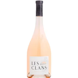 Vinho Rosé de França garrafa 75 cl Les Clans
