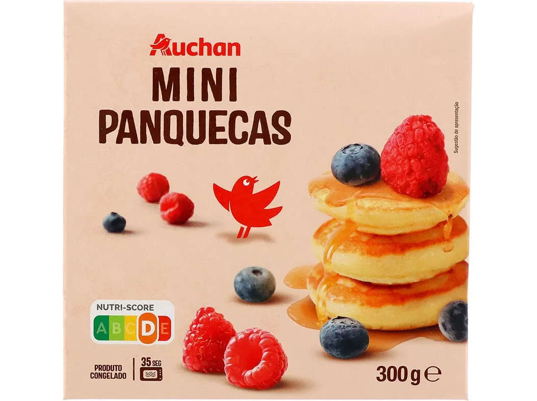 Mini panquecas Auchan 300 g