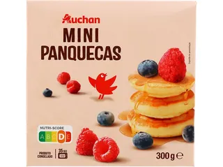 Mini panquecas Auchan 300 g