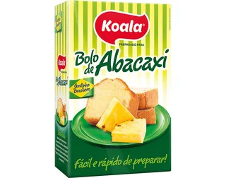 Preparado Koala bolo sabor abacaxi 435 g