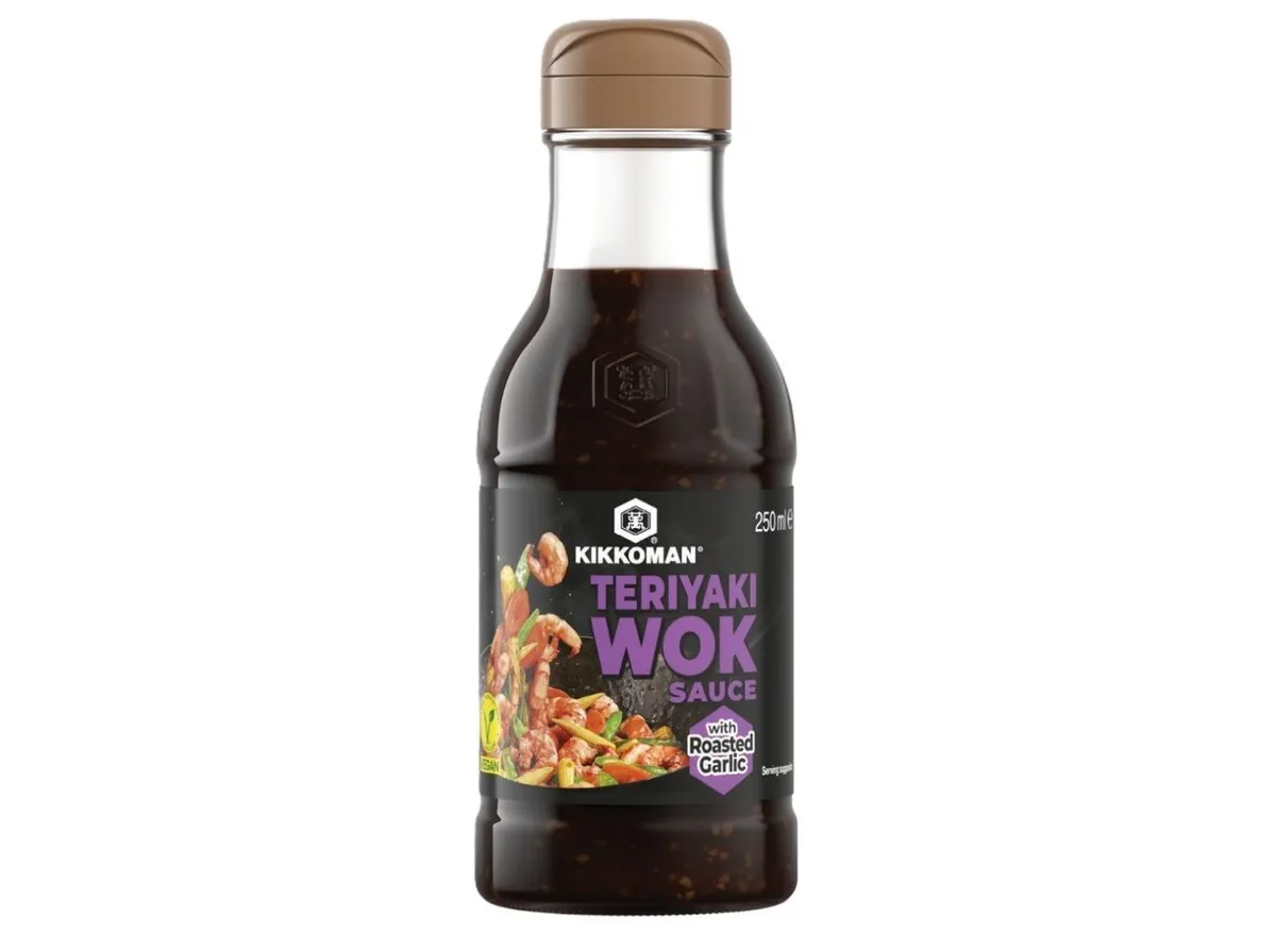 Molho Kikkoman teriyaki com alho 250 ml