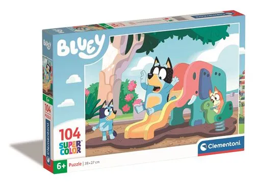 Puzzle Bluey 1 com 104 Peças - Clementoni