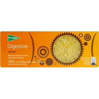 Bolachas Digestivas de Aveia embalagem 425 g - El Corte Inglés