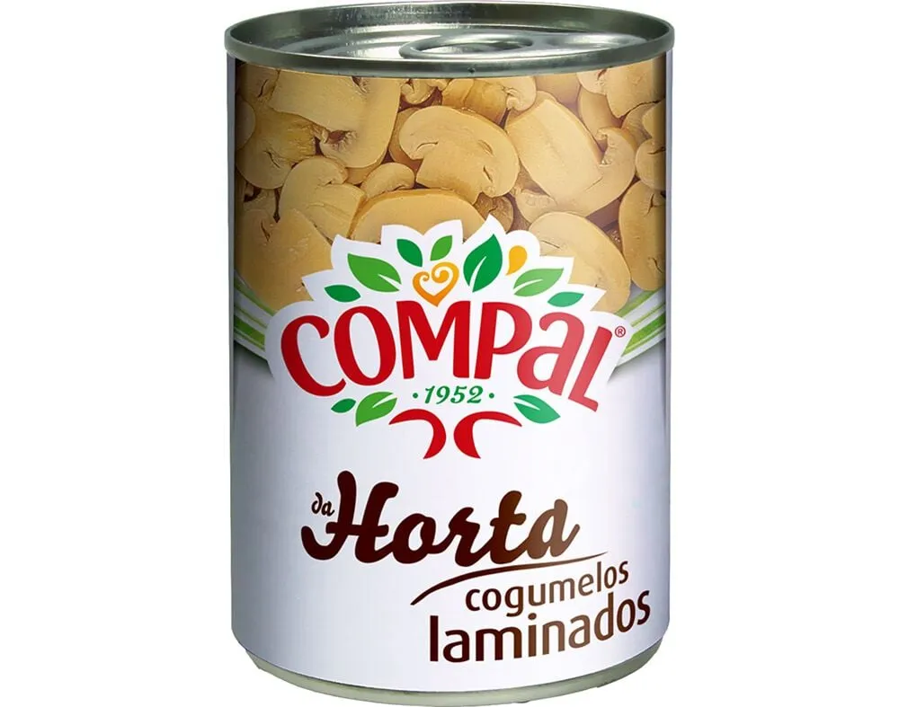 Cogumelos Compal cortados da horta 290 g