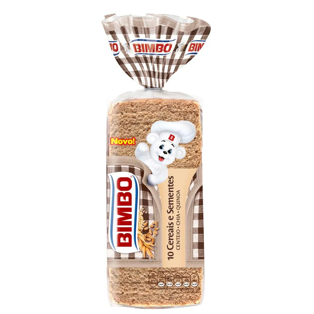 Pão de forma com côdea 10 cereais
