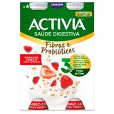Iogurte Líquido Bifidus Morango e Cereais, emb. 620 gr (4 un)