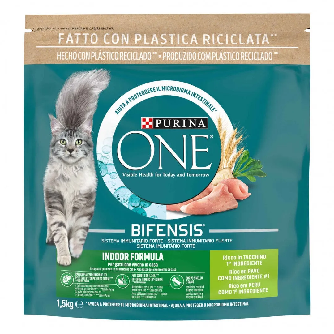 Ração para Gato Indoor com Perú