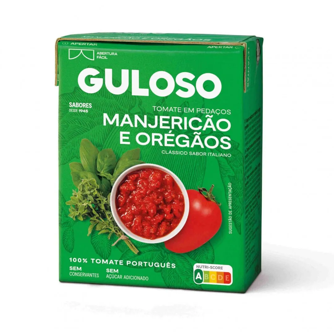 Passata de Tomate com Manjericão e Orégãos