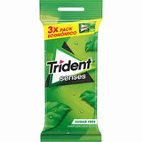 Pastilhas Elásticas Senses Spearmint Trident