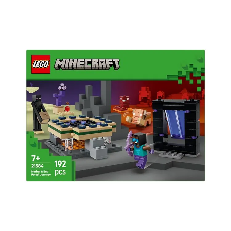 LEGO NETHER E PORTAL END 21584