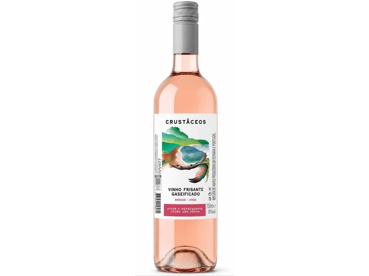 Vinho rosé Crustáceos frisante 0,75 L