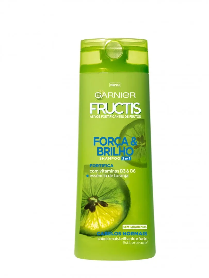Champô Fructis Força e Brilho 2 em 1