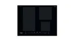 Placa de Indução Whirlpool WF S9365 BF/IXL | 65 cm | 4 Zonas | Preto