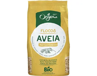 Flocos origens de aveia bio instantaneos 400 g ORIGENS BIO