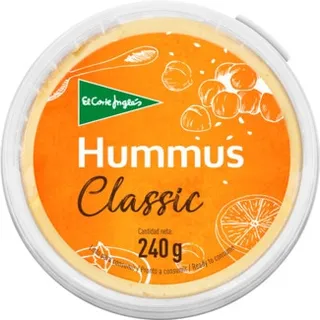Hummus Clássico embalagem 240 g - El Corte Inglés