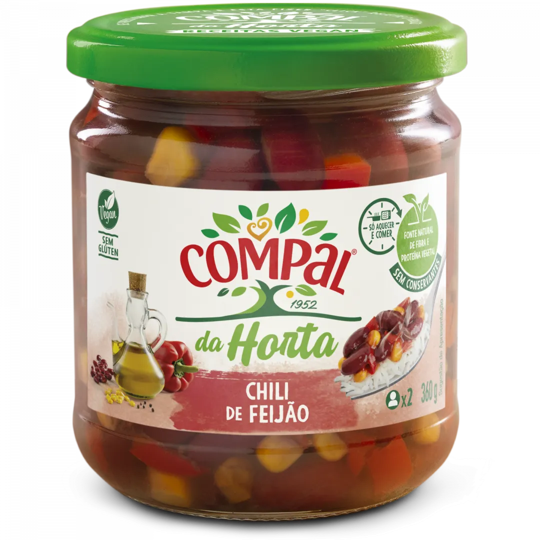 Chili de Feijão em Frasco