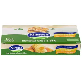 Manteiga Salsa e Alho Mimosa