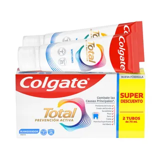 Pasta de Dentes Total Branqueadora Colgate
