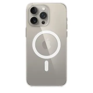 Capa Apple com MagSafe para iPhone 15 Pro Max - Transparente