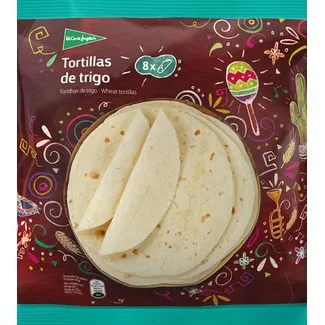 Tortilhas Mexicanas de Trigo Pack 8 embalagem 320 g - El Corte Inglés