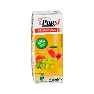 Sumo Pêssego/uva 200ml PorSi