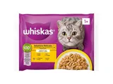 Comida húmida para gato Whiskas aves 4 x 85 g