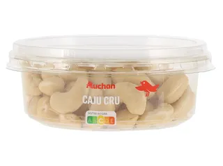 Cajú Auchan cru 125 g