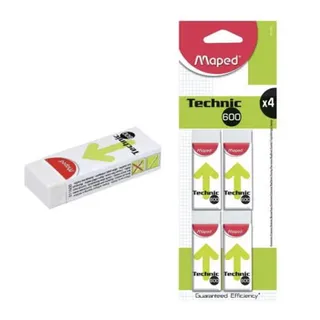 Borracha Technic 600 4Un Maped