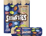 Drageias Smarties chocolate leite tubo 3 x 38 g