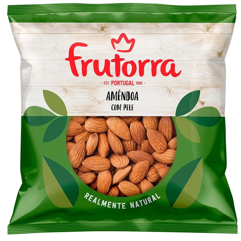Amêndoa com Pele, emb. 150 gr