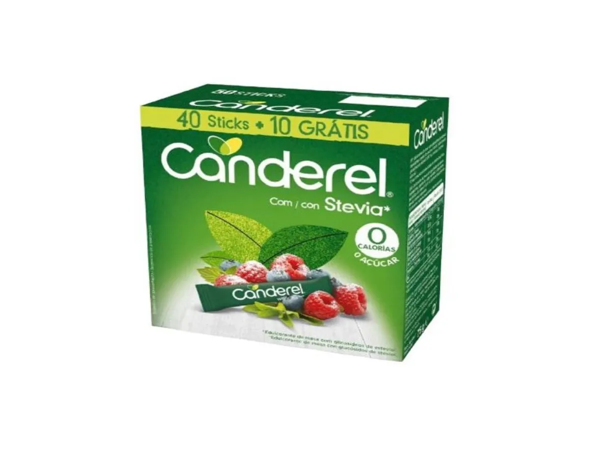 Doseador Canderel green sticks 40+10 oferta