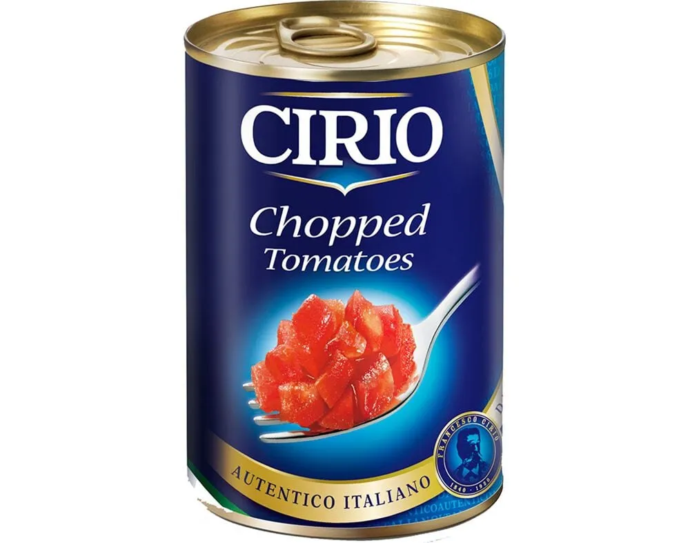 Tomate pelado Cirio cubos 400 g