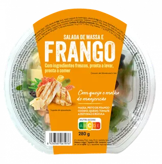 Salada de Massa e Frango Comida Fresca