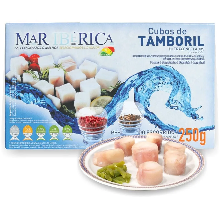 Cubos de Tamboril Congelados