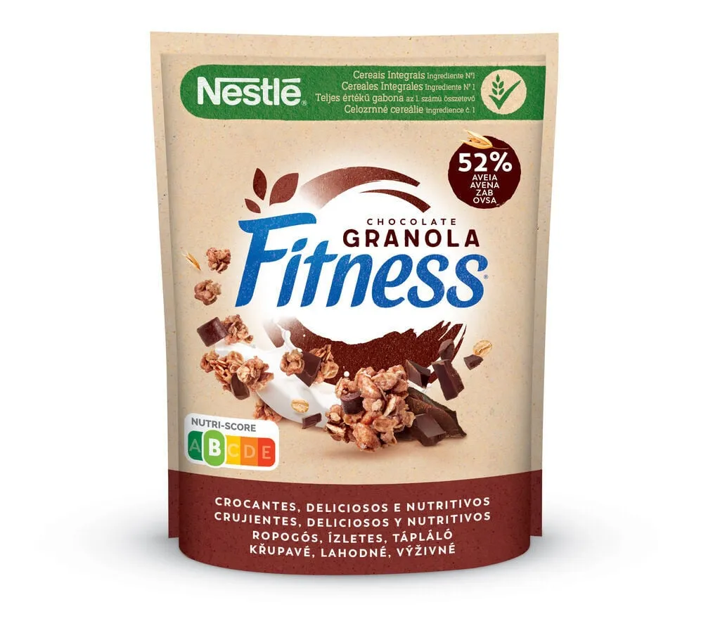 Granola de Aveia com Chocolate
