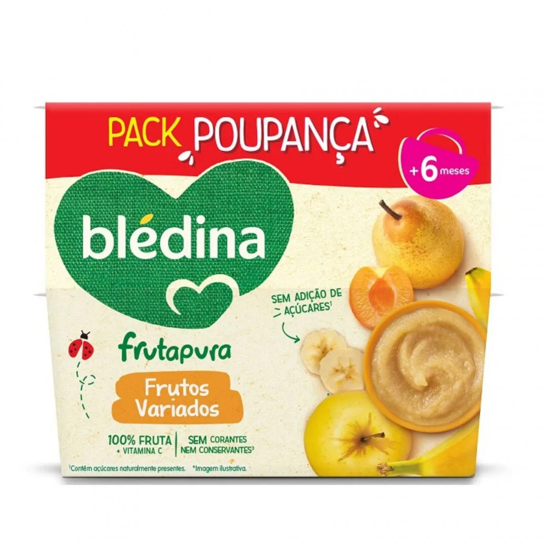 Puré de Fruta Frutos Variados