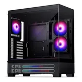 Caixa ATX Phanteks XT View Matrix DRGB Vidro Temperado Preto