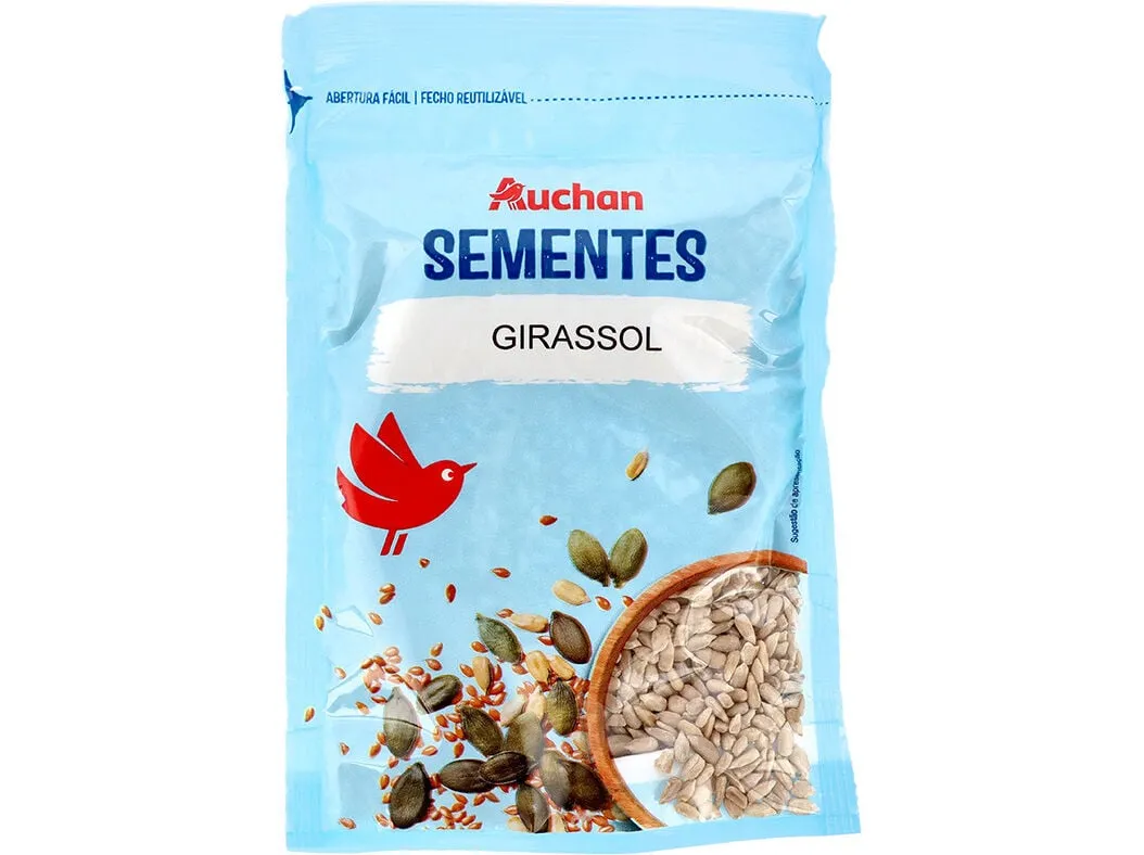 Sementes girassol Auchan 200 g