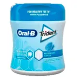 Pastilhas Oral B Peppermint sem Açúcar embalagem 68 g - Trident