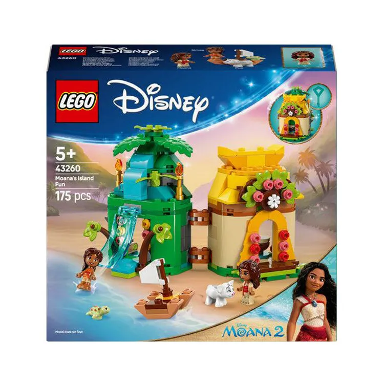 LEGO DIVERSAO ILHA VAIANA 43260