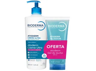 Pack creme Bioderma atoderm ultra 500 ml