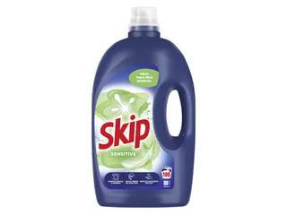 Detergente SKIP máquina roupa líquido sensitive 100 doses